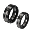 Customized name engrve ring customized your name Available in black golden sliver size 16-21. 