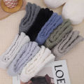 Coral Velvet Socks Men s Mid Length Socks Autumn and Winter Thickened Warm Floor Socks. 