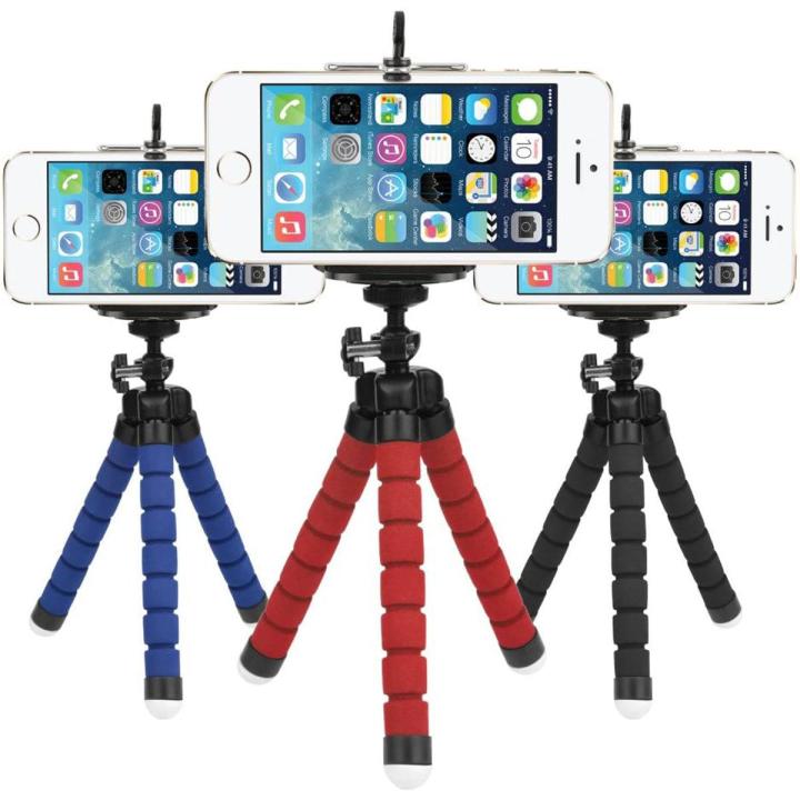 Gorilla%20Pod%20Flexible%20Tripod%20Stand%20Mini%20Octopus%20Tripod%20(8.55%20Inches)%20Tripod%20With%20Mobile%20Holder%20For%20Mobile%20Phone%20DSLR%20Gopro%20Digital%20Camera%20-%20Image%202