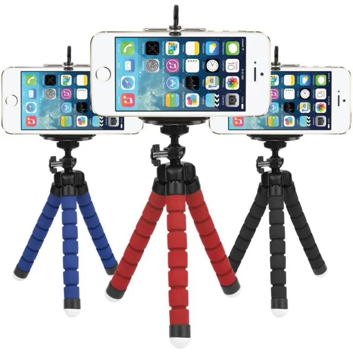 Gorilla%20Pod%20Flexible%20Tripod%20Stand%20Mini%20Octopus%20Tripod%20(8.55%20Inches)%20Tripod%20With%20Mobile%20Holder%20For%20Mobile%20Phone%20DSLR%20Gopro%20Digital%20Camera%20-%20Image%202