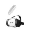 Pack Of 2 - Vr Box 2.0 & Remote Controller - White & Black. 