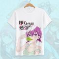 Japanese Anime We Can't Study Cosplay T Shirt Kirisu Mafuyu Cartoon Summer T-Shirt Women/Men Fashion Graphic Top Tee Costume. 