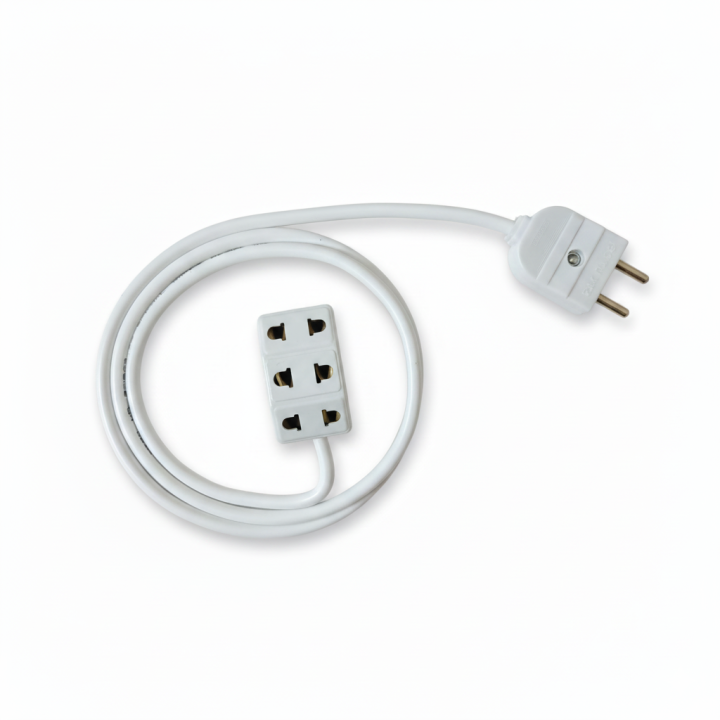 Flexible%20Extension%20Cable%20with%20Triple%202-pin%20Socket%20Male%20Female%20Electric%20Plug%20HQ%2040/76%20Two%20Core%20Round%20Wire%20Cord%20for%20Multipurpose%20uses%20Electrical%20Extension%20Board%20-%20Image%207