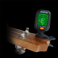 OUMERY AROMA AT-101 Portable Mini Clip-On Digital Tuner Guitar Tunner with Foldable Rotating Clip High Sensitivity Guitar Accessories. 