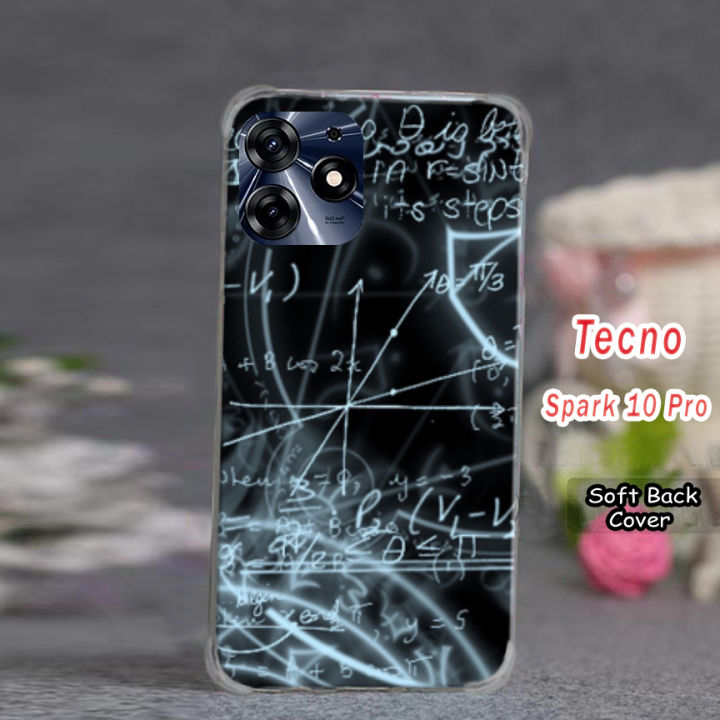 Tecno Spark 10 Pro Back Cover - Maths 2Gud Soft Phone Case For Boys and Girls
