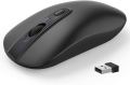 2.4GHz Wireless Mouse RGB Bluetooth 1600DPI Computer Mouse Silent Rechargeable Ergonomic Mouse With LED Backlit USB Optical Mice For PC Laptop. 