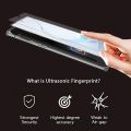 Whitestone Dome Glass Galaxy Note 10 And Note 10 5G Screen Protector,  Full 3D Curved Edge Tempered Glass Shield_ [Liquid Dispersion Tech] Easy Install Kit for Samsung Galaxy Note 10 - One Pack. 