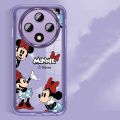 OPPO Reno 12F Reno12 F 5G Minnie Mouse Soft Silicone Full Cover Camera Protection Shockproof Crystal Rubber Case. 
