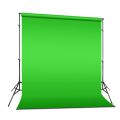 8Ft×5Ft Green Screen Chroma Key Background,Green Screen For Studio,Green Backdrop,Green Background Cloth,Video Photo Background Green. 