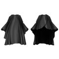 Export Quality Premium Barber Cape, Professional Barber Cape, Hair Cutting Capes for Home and Salon, Barber cape for Men, Women and Kids, Black Salon Aprons. 