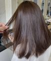 Bloggers recommend the same light gold flaxen hair dye 2024 popular color yourself at home hair dye cream. 