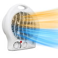 Electric Portable 2 Speed Fan Heater With Thermostat 1000 Watt & 2000 Watt Settings. 