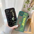 UCUC for Samsung Galaxy A10S Back Cover Trendy DHL Label Frosted Transparent Hard Phone Case Thin Shockproof Full Cover Camera Protect Case. 