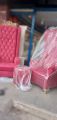 Wing chair set. 