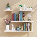 4pcs Wooden Shelf Wall Book Shelf Home Decor Floating Hanging Shelves Display Rack. 