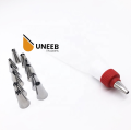 Cakeware 14 piece Cake Decorating Set Frosting lcing Piping Bag Tips With Steel Nozzles. 