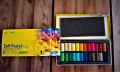 Mungyo Soft Pastel 24pcs (Half Sticks). 