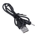 USB Cable 2.0 mm DC Charger for Nokia 6280 E65 N73 N80 N95 50cm 2pc. 