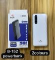 Bolt B152 20000mAh Power Bank – Ultra Fast 2.4A Output, Digital LED Display, 3 USB Port, Airplane Safe. 