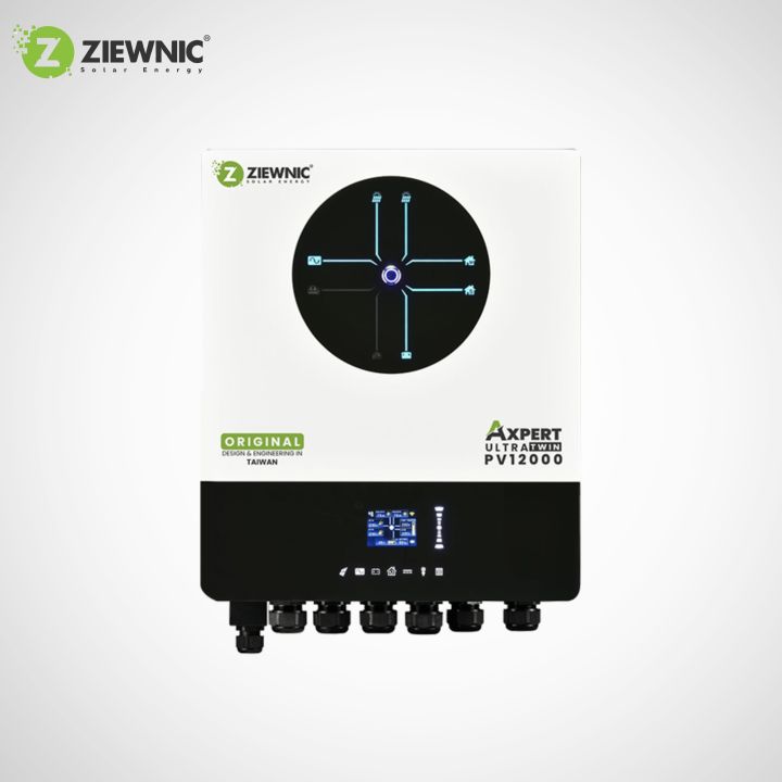 Ziewnic AXPERT ULTRA TWIN 11KW (PV12000) Hybrid 150A Dual Mppt Built-In-Wifi Monitoring  Ziewnic Solar Energy Official store