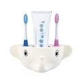 Tooth Paste  Tooth brush  Napkin holder Cute Elephant Suction Toothbrush Holder Tooth Brush holder organizer. 