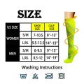 Men Women Professional Compression Socks Football Socks Breathable Travel Activities For Nurses Shin Splints Flight Travel Socks. 