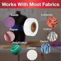 double sided non woven rivil civil tape for cloth 80 yard . Adhesive Fusing Hem Tape 1 Roll Pack, Non-woven Fabric Buckram Interfacing Interlining Fusible sewing Accessory (White) by Fuody store. 