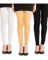 Pack of 3 - Cotton Tights For Women Multi Color. 