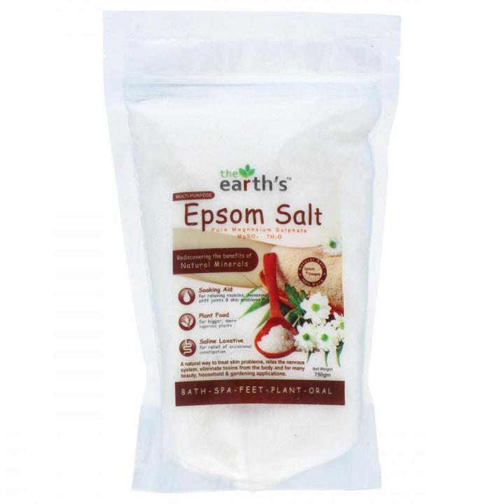 THE EARTH EPSOM SALT 750GM