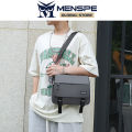 MENSPE Men Fashion Shoulder Bags Sling Chest Bag Cross Body Bags Messenger Bag Waterproof Cross Body Bag Large Capacity Sling Bags Simple Casual Sport Street Bag Student Teenager Bag. 