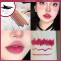 KH One-piece Velvet Lip Liner Matte Outline Lip Shape Full Lips Color Rendering Makeup No Stain On Cup Female Lipstick. 