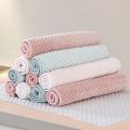 Leaflive-Home Kitchen Towel Super Absorbent Clean Cloth Sink Wipe Coral fleece. 