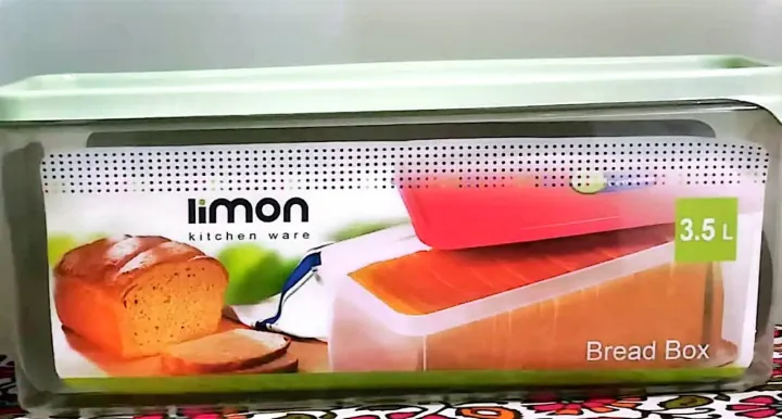 LIMON BREAD BOX With Locking Lid