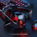 Gaming Headphones with Microphone for Nintendo Switch PS5 PS4 PC BLUE Gaming Headsets Over Ear Noise Canceling Mic Wired Mode for Xbox PC. 