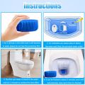 Pack of 10 Tablets Blue Automatic Toilet Cleaner Stain Remover Tabs Tablet Flush Tank Automatic Commode cleaner. 