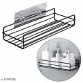 Self-Adhesive Metal Bathroom Rack Storage Shelves - Bathroom Storage Rack Corner, Bathroom Corner Shelf Organizer Storage, Bathroom Shelf/Shelves Corner. 