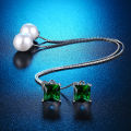 Women Silver Plated Thin Chain String Dangle Long Line Liner Threader Earrings. 