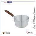 CHEF 14 cm Metal Finish Aluminum Milk Pan/ Sauce Pan for Tea - MP-00. 