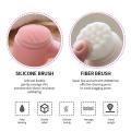 2 In 1 Face Cleansing Brush Silicone Double-Sided Facial Deep Cleaning Pore Cleaner Massage Skin Care Cleanser Blackhead Removal. 