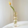 Table Decoration Romantic Glass Vase Simple Creative Hydroponic Flower Pot Modern Funny Spherical Flower Vase Birthday. 