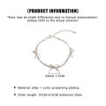 Fashion Sweet Bow Bracelets For Women Girls Sparkling Delicate Ribbon Bowknot Snake Bones Chain Bracelet Party Jewelry Gifts Mzea. 