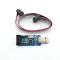 LC-01 51 AVR Programmer ISP USBASP Downloader USBISP Download Cable 10 Pin Cable USB ATMEGA8. 