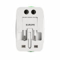 DuBaiNi For All in One Universal International Plug Adapter 2 USB Port World Travel AC Power Charger Adapter AU US UK EU Converter. 