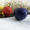 Set of 2 inch Apples, Handcrafted Decoration, Marble Apple Decoration For Home, Marble Paperweight, Handcrafted Item For Home Decor, Decoration Item for Living Room. 
