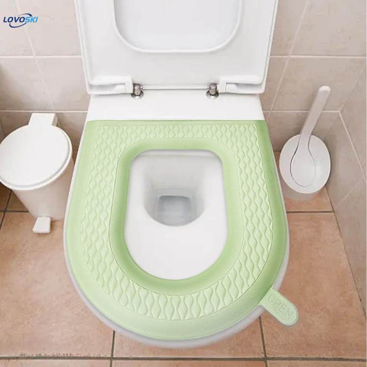 Bathroom%20Toilet%20Seat%20Cover%20Comfort%20Durable%20Thicker%20Washable%20Self%20Sticky%20with%20Handle%20for%20Bathroom%20-%20Image%204
