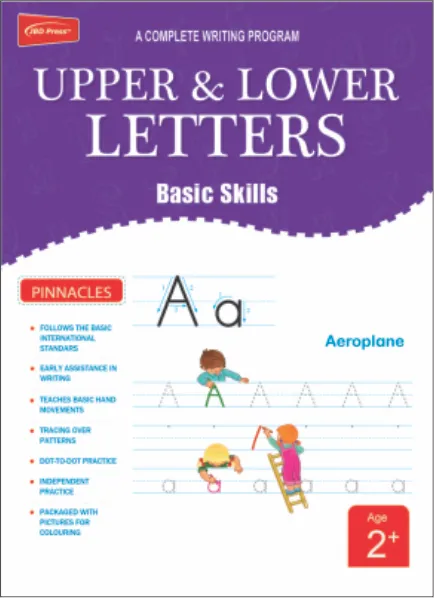 Basic Skill (Capital & Small letters) | book for early education for children