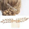 Greek Gold Color Leaf Headbands Bride Wedding Hair Accessories For Women Roman Diadem Crown Tiaras Headpiece Headdress Jewelry. 