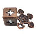 2022 NEW Classic Puzzle High IQ 5★ Lock Tooth Metal Brain Teaser Magic Baffling Puzzles Game Toys for Children Adults. 