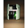 Bathroom corner cabinet green for bathroom accessories. 
