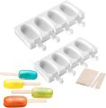 Magnum Silicone Ice Cream Mould  1 Pieces Magnum Cake Silicone Mould Magnum Cake Mould Mini Magnum Cake Mould for Desserts DIY Chocolate without STICKS. 